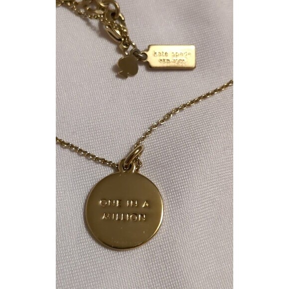 Kate Spade 'C' one in a million initial pendant necklace - Picture 6 of 6